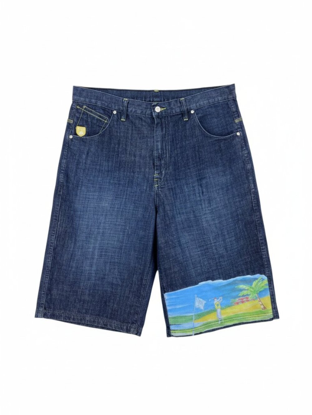 Phat Farm baggy shorts mens Size 40 Vintage 2000 Y2K golf hawaiian oversized